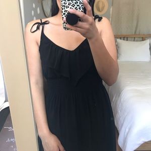 Black Flowy Summer Dress